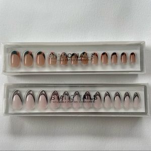 Static Nails glue on manicure